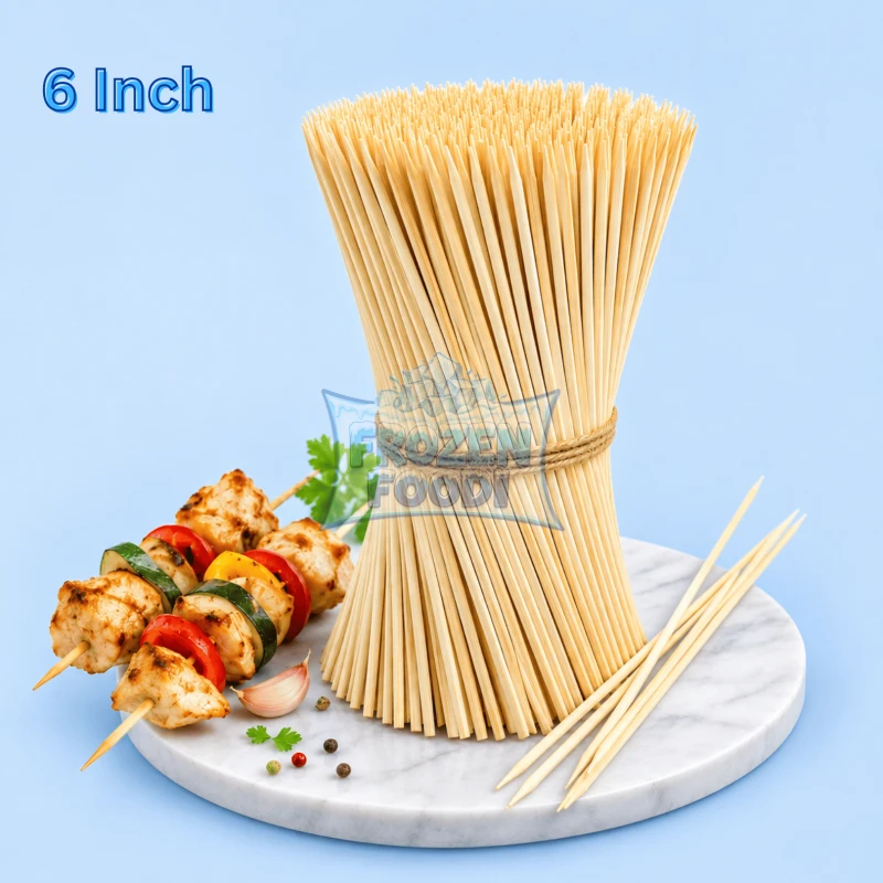 Bamboo Stick (Shashlik Kati / Kabab Kati) 6 Inch
