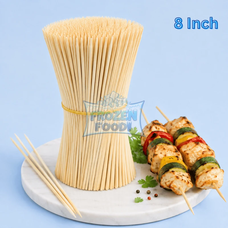 Bamboo Stick (Shashlik Kati / Kabab Kati) 8 Inch